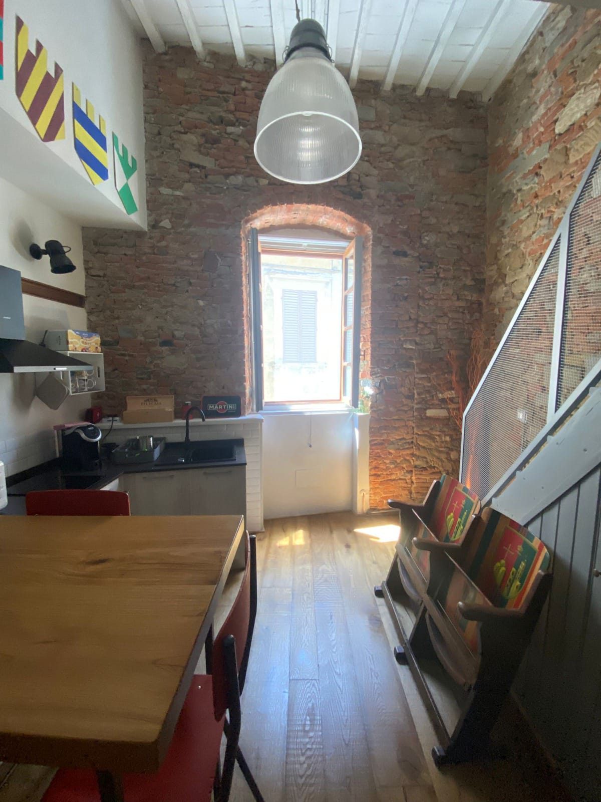 Wohnzimmer der Stanza di Lapo